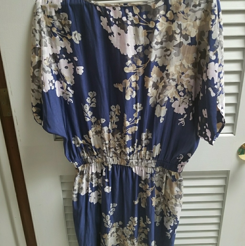 GUC express silk dress with pockets size Large